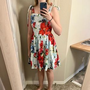 Dolce and Gabbana Copy Floral Dress